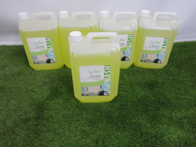 5 x 5L Syclean Machine Detergent.