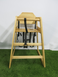 Bolero Wooden Children's High Chair.