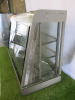Bartsher Countertop Heated Display with Front & Rear 2 Glass Sliding Doors & 3 Wire Racks. Size H79 x W120 D48cm. - 3