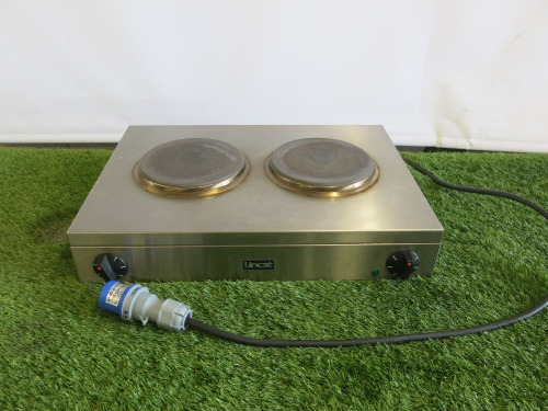Lincat 3000w Electric Double Boiling Top, Model LBR2. S/N 30626755.