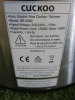 Cuckoo Electric Rice Cooker/Warmer, Model SR-4600, S/N 2107PN50073. - 5