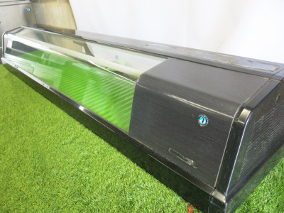 Hoshizaki Sushi Refrigerated Display Case. Model HNC-180. Size H30 x W180 x D35cm.