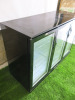 Polar 3 Glass Door Back Bar Chiller, Model GL004-03, S/N CK170602167. Size H90 x W136 x D50cm. - 8