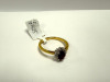 18ct Gold Ruby & Diamond Cluster Ring with White Gold Claws. Ring Size M. - 2