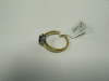 18ct Gold Ruby & Diamond Cluster Ring with White Gold Claws. Ring Size M. - 3