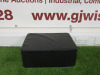 Children's Hair Dressers Booster Seat in Black Faux Leather.