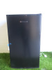 Cookology Single Door Refrigerator, Model UCIF93BK, Size H85 x W47 x D44cm, Appears New/Unused. NOTE: slight dent to side (as viewed/pictured).