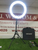 Neewer 18" Edge Lit Ring Light with Tripod, Carry Case & Yesido Selfie Stick. - 4