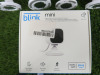 4 x Blink Mini Indoor Plug In HD Smart Security Camera. Comes with 3 x Power Supplies. - 2