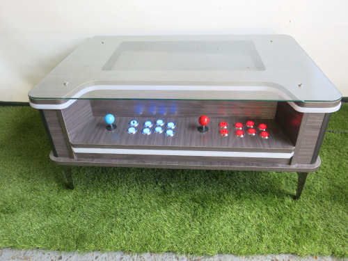 Pandora 3D Games 2 Player Coffee Table Arcade Machine. Loaded with 345 Games. Size H45 x W95 x D65cm.