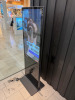 TEC MASCHIN Digital Display Totem 43" Standing Advertising Machine, Model YDH-H435L01, Android 9.0, Resolution 1080-1920, DO 01/2022. Size H180 x W59cm. - 3