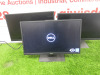 3 x Dell 22" Monitors, Model P2217H. - 2