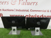 2 x Dell 22" Monitors, Model SE2216H. - 2