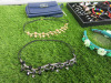 48 x Assorted Items of Costume Jewellery to Include: 20 x Rings, 7 x Brooches, 10 x Bracelets, 5 x Necklace, 5 x Headband & 1 x Bag. - 2