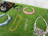 48 x Assorted Items of Costume Jewellery to Include: 20 x Rings, 7 x Brooches, 10 x Bracelets, 5 x Necklace, 5 x Headband & 1 x Bag. - 4