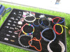 48 x Assorted Items of Costume Jewellery to Include: 20 x Rings, 7 x Brooches, 10 x Bracelets, 5 x Necklace, 5 x Headband & 1 x Bag. - 6