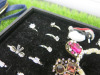 48 x Assorted Items of Costume Jewellery to Include: 20 x Rings, 7 x Brooches, 10 x Bracelets, 5 x Necklace, 5 x Headband & 1 x Bag. - 8