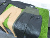 Stock of 226 x Items of Italian Women's Clothing, Shoes & Accessories to Include: 61 x Dresses, 45 x Blouses, 40 x Jeans, 33 x Skirts, 19 x Trousers, 10 x Shorts, 15 x Jumpers & Jackets, 3 x Hats, 7 x Pairs of Shoes & 4 x Gold Coloured Clothes Rails (As V - 57