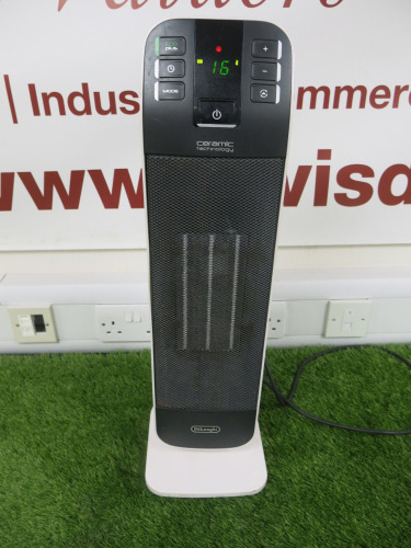 Delonghi Tower Ceramic Fan Heater, Model HFX65V20.