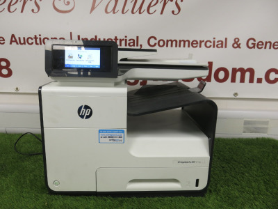 HP PageWide Pro 477dw MFP, Model D3Q20B. Total Page Count 72,196.