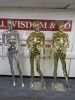 3 x Female Form Gloss Finish Mannequins to Include: 2 x Gold & 1 x Silver. - 2