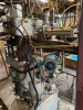 Lened Hydraulic & High Pressure Steam Vinyl Record Press. Complete Unit with Lened Plastic Injection and Controls. Circa 1960's, S/N on Injection M/C Reads 78220, Main Machine Number 7434. NOTE: buyer is responsible for stripping & removing at there own e - 7