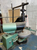Norton Fly Press with Motorised Rotary Disc Aligner on Metal Bench. - 4