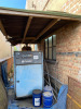 Compair Cyclon 346 Rotary Air Compressor with Vertical Receiver Tank, S/N F168/0119 Year 1996. Hours Not Known (Located Under Canopy at Rear of Factory). NOTE: buyer is responsible for stripping & removing at there own expense. Comes with Additional Compa - 6