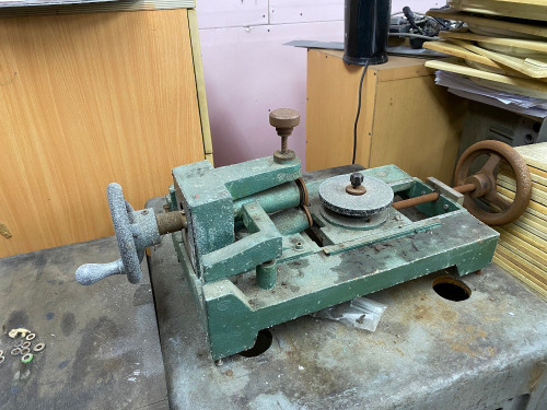 Small Hand Operated Circle Cutter.