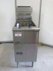 Pitco Single Tank Twin Basket Gas Deep Fat Fryer, Model SG14, S/N G16HB066259. Comes with 4 Baskets. Size H115 x W40 x D88cm.