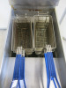 Pitco Single Tank Twin Basket Gas Deep Fat Fryer, Model SG14, S/N G16HB066259. Comes with 4 Baskets. Size H115 x W40 x D88cm. - 4