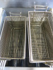 Pitco Single Tank Twin Basket Gas Deep Fat Fryer, Model 35C+, S/N G21JE061168. Comes with 4 Baskets. Size H115 x W40 x D77cm. - 3