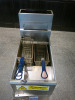 Pitco Single Tank Twin Basket Gas Deep Fat Fryer, Model 35C+, S/N G11CA005693.Comes with 4 Baskets. Size H117 x W39 x D77cm. - 2