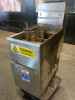 Pitco Single Tank Twin Basket Gas Deep Fat Fryer, Model 35C+, S/N G11CA005693.Comes with 4 Baskets. Size H117 x W39 x D77cm. - 3