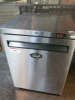 Foster Stainless Steel Undercounter Fridge, Model HR150-A, S/N E5454410, YOM 2016. Size H82 x W60 x D65. - 2
