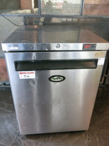 Foster Stainless Steel Undercounter Fridge, Model HR150-A, S/N E5454411, YOM 2016. Size H82 x W60 x D65.