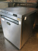 Foster Stainless Steel Undercounter Fridge, Model HR150-A, S/N E5454411, YOM 2016. Size H82 x W60 x D65. - 5