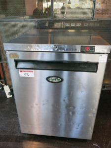 Foster Stainless Steel Undercounter Fridge, Model HR150-A, S/N E5464999, YOM 2016. Size H82 x W60 x D65.