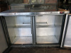 Fosters Stainless Steel 2 Door Undercounter, Fridge, Model LR360, S/N E5554054, YOM 2019. Size H82 x W122 x D75cm. NOTE: missing internal shelf & fixings. - 3