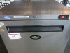 Foster Stainless Steel Undercounter Freezer, Model LR200, S/N E5463906. YOM 2016. Size H82 x W68 x D75cm. - 2
