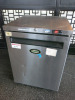 Foster Stainless Steel Undercounter Freezer, Model LR150-A, S/N E5466364. YOM 2016. Size H82 x W60 x D64cm.