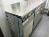 Foster Eco Pro G2 Stainless Steel 3 Door Refrigerated Counter, Model EP1/3H, S/N E5442533. Size H86 x W188 x D70cm. - 5