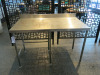 Stainless Steel Prep Table, Size H90 x W145 x D77cm.