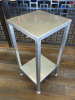 Stainless Steel Prep Table, Size H84 x W40 x D40cm.