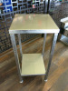 Stainless Steel Prep Table, Size H84 x W40 x D40cm. - 2