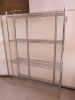 4 Tier Chrome Wire Shelf, Size H180 x W120 x D30cm. - 2