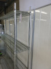 4 Tier Chrome Wire Shelf, Size H180 x W150 x D30cm. - 3