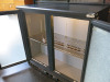Gamko 2 Glass Door Back Bar Chiller, Model MXC20250GG070, S/N 20710290719, YOM 2007, Size H90 x W92 x D50cm. - 5