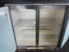 Osbourne 2 Glass Door Back Bar Chiller, Model 250E, S/N 723819/06/08. Size H90 x W90 x D50cm. - 3