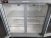 Osbourne 2 Glass Door Back Bar Chiller On Castors, Model 250E, S/N 726998/07/13. Size H100 x W90 x D52cm. - 4